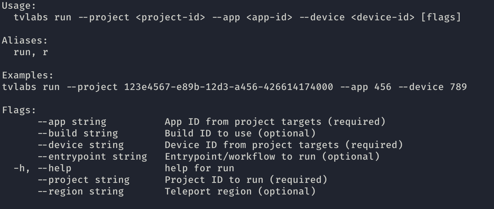 cli-run